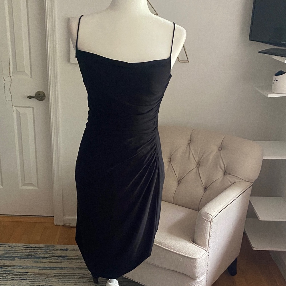 Lauren Ralph Lauren Black Backless Dress